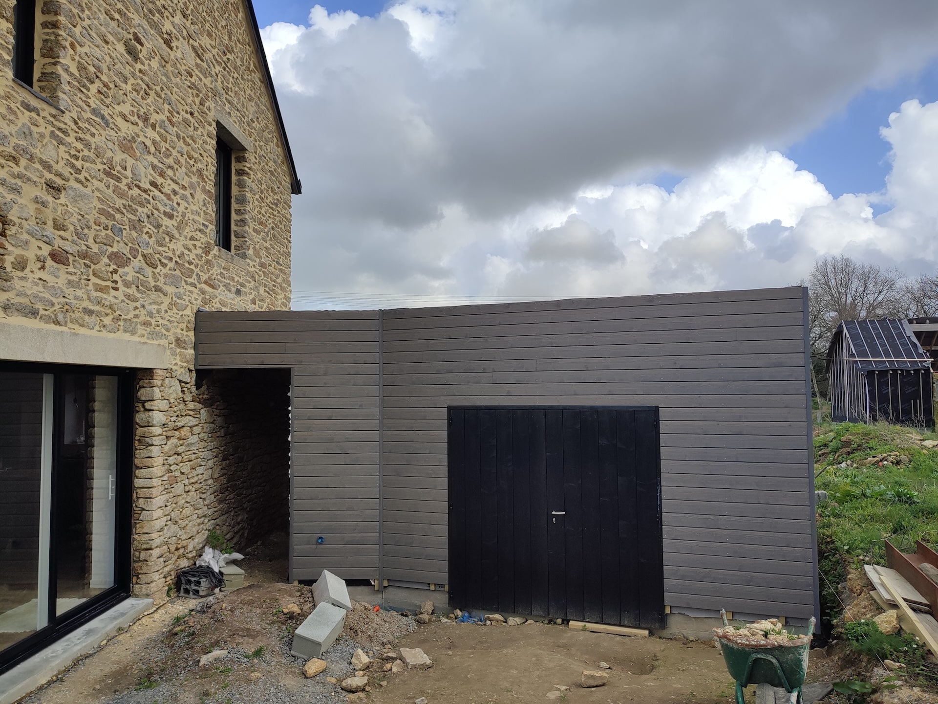 création bardage bois fb creation bois treilllières