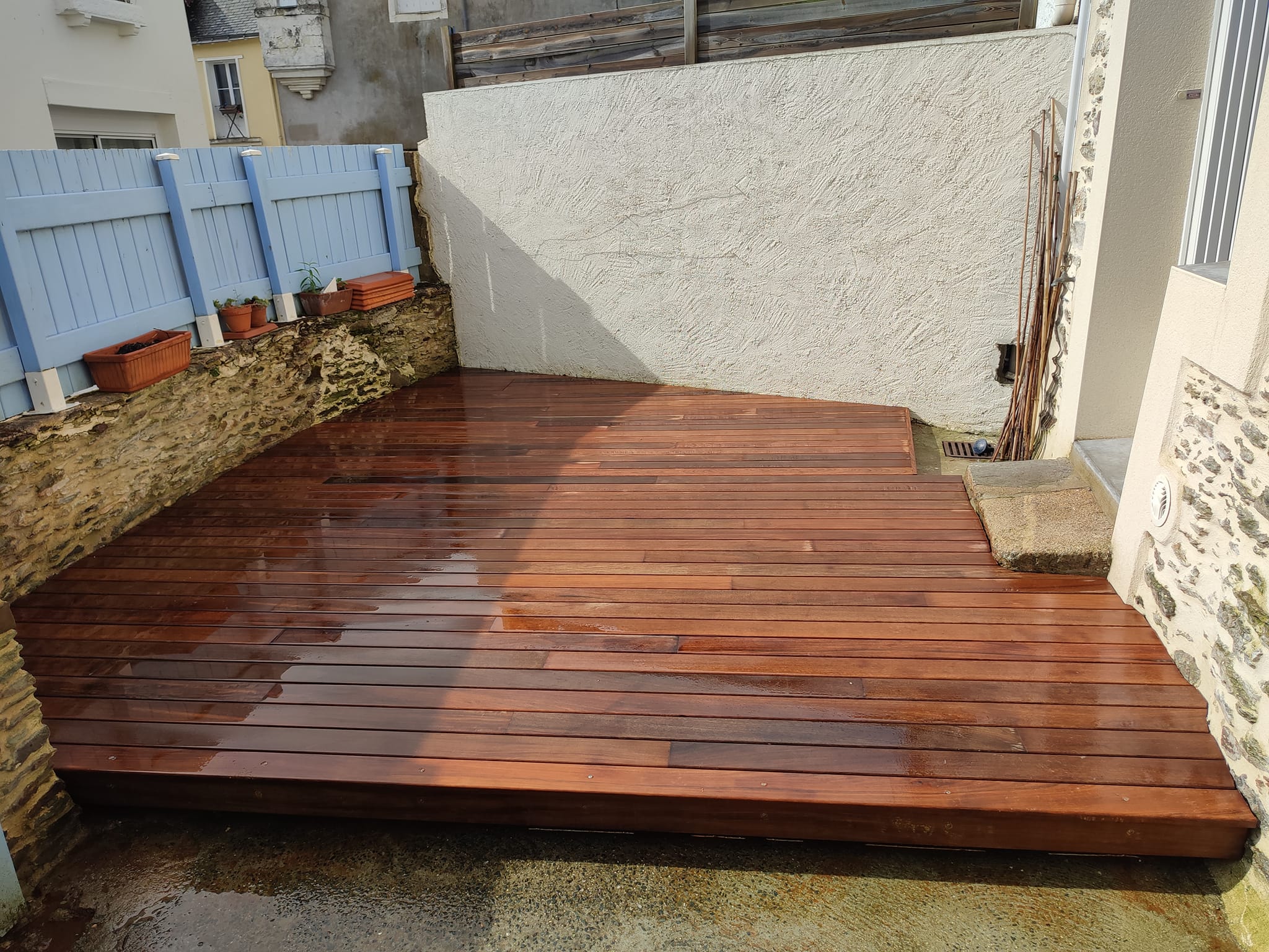 terrasse bois ipé sucé sur erdre